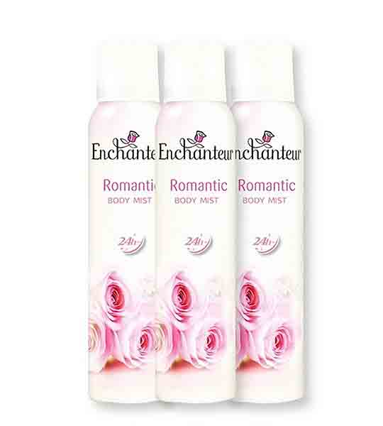 Enchanteur Body Mist Gorgeous is a skin-friendly deodorant spray that gives you long-lasting freshness and odor protection. 